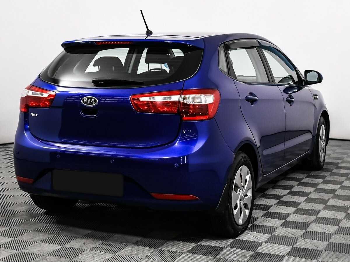 Kia Rio 4-speed, 2012 Фото №5