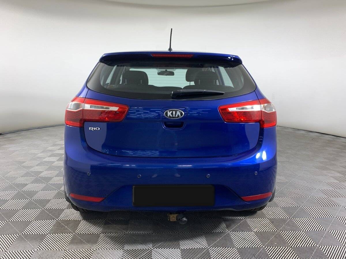 Kia Rio 4-speed, 2013 Фото №6